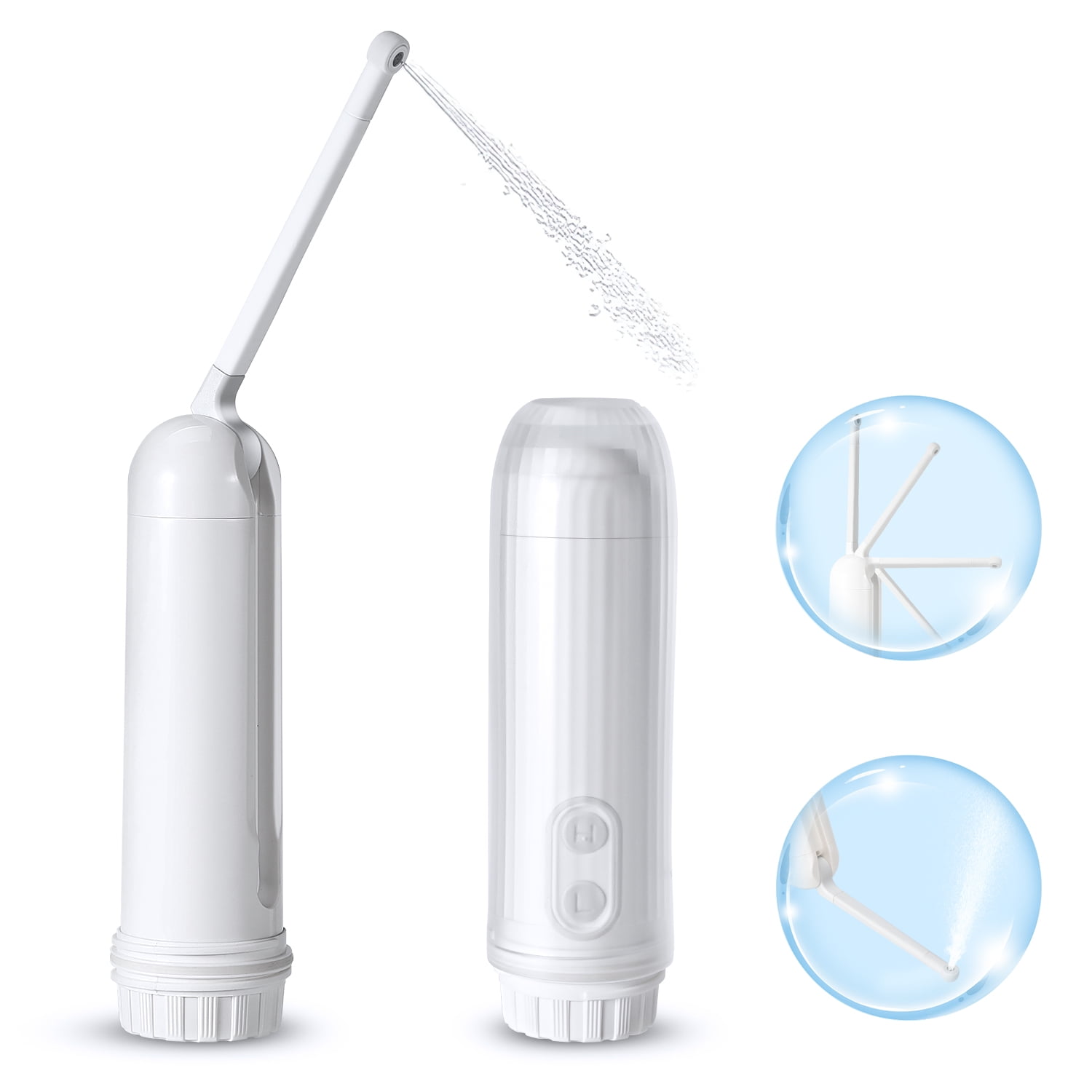1pc Portable Handheld Bidet Sprayer Personal Hygiene Cleaning Tools Travel Kit 