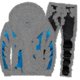 thumbnail image 1 of Traje de sudadera con capucha cálida y gruesa y acolchada para hombre, ropa deportiva informal + conjunto de pantalones de invierno, 1 of 2
