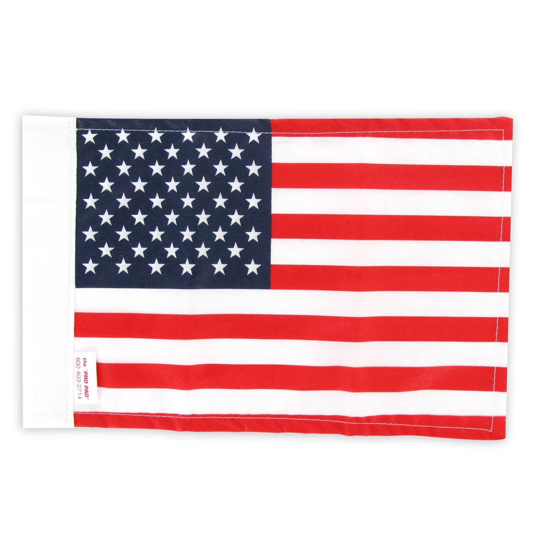 4 American Flag Pole Sleeve Sleeved Motorcycle Flag 9” X 14” United States Flags 