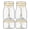 Statue Of Liberty 250 Years Of Freedom, variant on 4-Piece Car Floor Mats Set, Statue Of Liberty 250 Years Of Freedom Crystal Velvet Automotive Front & Rear Floor Liners, Universal Fit for Car, Truck, SUV