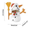 thumbnail image 3 of Fiudx Ofertas relámpago Rompecabezas de papel, kits de modelos de colección navideña DIY, regalos para niños, niñas y adultos, 3 of 7