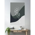 thumbnail image 2 of Abstract Ballerina Poster Wall Art, Modern Wall Decor For Living Room Bedroom, 12x18 UNFRAMED, 2 of 3