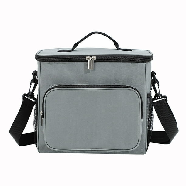 Bolsa térmica para el almuerzo, para hombre y mujer, reutilizable, para el trabajo, el colegio, un picnic o la playa; bolsa isotérmica a prueba de fugas, apta para congelador, para niños y adultos