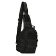 thumbnail image 1 of Bolso de pecho táctico Cola Negro sólido Bandolera táctico para hombres, 1 of 8