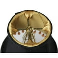 thumbnail image 4 of 3x5x4 Candelabra Stretch with Gold Liner Amber Beads Clip-On Lampshade, 4 of 5