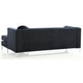 thumbnail image 6 of Glory Furniture Pompano Velvet Sofa Chaise in Black, 6 of 8