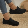 thumbnail image 4 of Women's Loafers - Casual Shoes with Anti-slip Outsole, Lightweight for All-Day Wear (Black), 4 of 5
