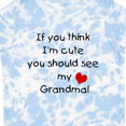 thumbnail image 4 of Inktastic If You Think I'm Cute You Should See My Grandma Boys or Girls Toddler T-Shirt, 4 of 5