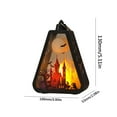 thumbnail image 3 of NOBRAND Halloween Pumpkin Lantern with Flickering LED, Portable Jack-O-Lantern for Halloween, Vintage Halloween Lamp Handheld Lamp for Halloween Decorations Indoor & Outdoor (B), 3 of 6