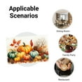 thumbnail image 5 of Jbralid Autumn Pumpkin Harvest Table Placemat Set of 6 for Home Kitchen Table Decor 12x18 inch, 5 of 5