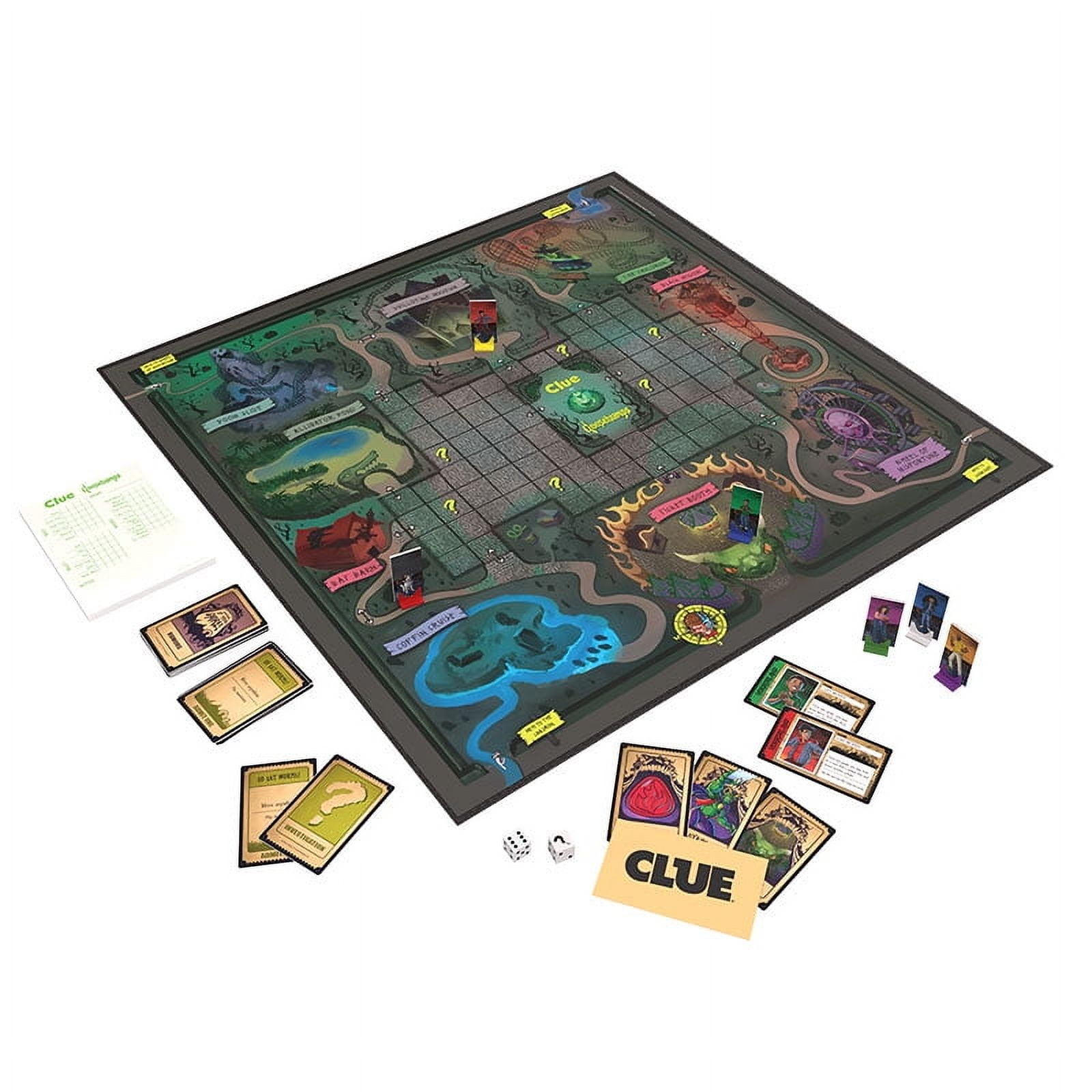 Goosebumps Clue Board Game