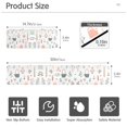 thumbnail image 3 of Yayeee Faucet Mat for Kitchen Sink 14.7" Diatomite Long Splash Guard Pad, Garden Pattern, 3 of 7