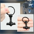 thumbnail image 4 of Mjolnir Thors Hammer Urn Necklace for Ashes for Men Celtic Nordic Viking Cremation Jewelry for Women Keepsake Memorial Ashes Pendant, 4 of 4