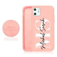 thumbnail image 1 of Funda de teléfono de silicona con nombre personalizado para iPhone 14 13 Pro Max Funda 12 11 SE 2020 8 Plus Coque 7 X XS XR Carcasa protectora personalizada Tan Jianjun unisex, 1 of 2