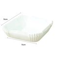 thumbnail image 3 of 50pcs Air Fryer Disposable Paper Liner Mat Square Steamer Basket (White), 3 of 4