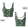 thumbnail image 6 of Uemuo Colorful Mallard Duck Pattern Women's Sports Bra - High Impact Support, Breathable, and Comfortable Athletic Bra for Running, Yoga, and Workouts, 6 of 9