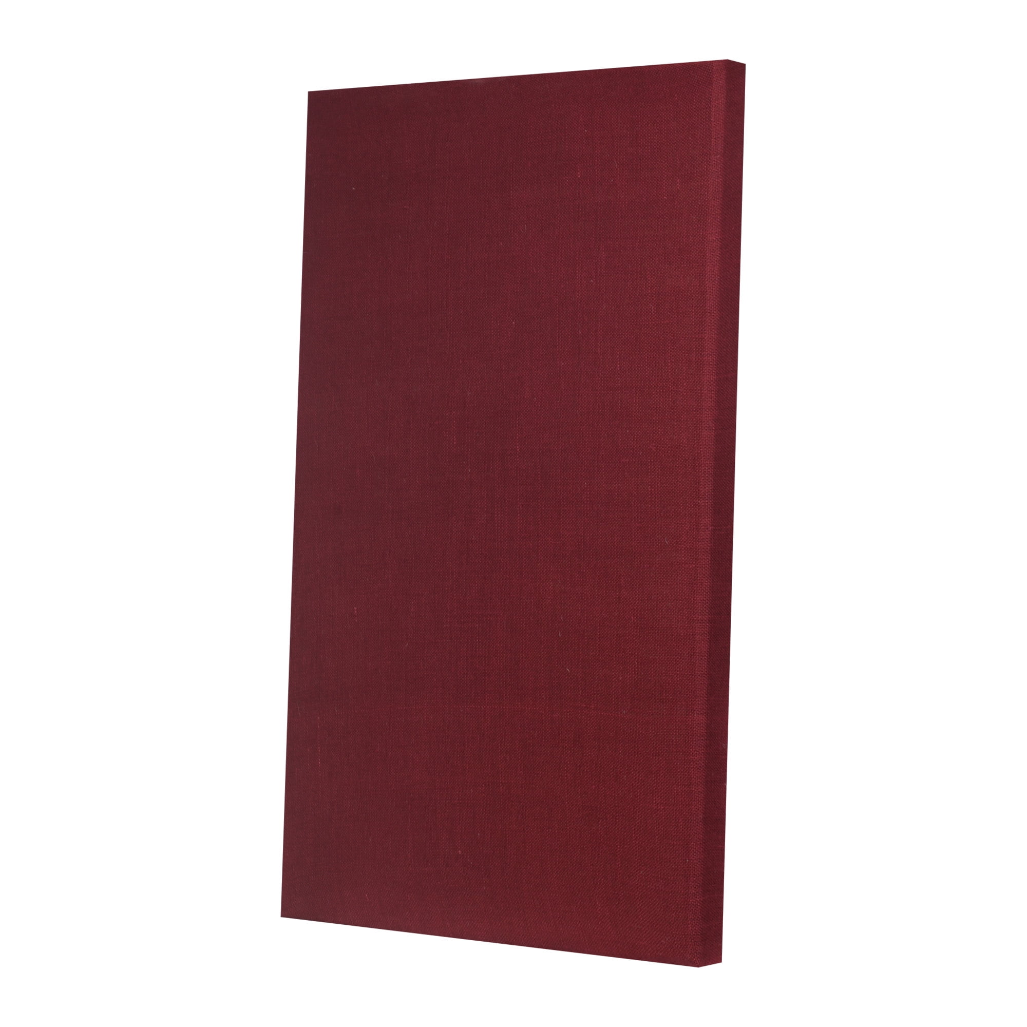 ATS Acoustics Sound Absorbing Acoustic Panel 24" x 36" x 2" Beveled Edge (Burgundy)