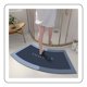 thumbnail image 1 of Alfombrilla de baño, alfombrilla curva para ducha, alfombrilla superabsorbente, de secado rápido, antideslizante, de microfibra, 1 of 7