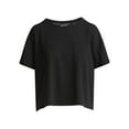 thumbnail image 6 of Joyspun Women’s Scoop Neck Sleepwear Tee with Short Sleeves, Sizes S-3X, 6 of 6