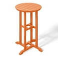 thumbnail image 5 of Costaelm Paradise Counter Height Bar Stools Outdoor Bistro Patio Bar Table Set, Orange, 5 of 7