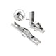 thumbnail image 2 of Bisagras plegables de 90 grados para puerta de acero inoxidable, invisibles, con 16 tornillos, para armario de cocina, 4 unidades, 2 of 5