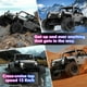 thumbnail image 4 of HYPER GO H12Y 1/12 RC Rock Crawlers 4X4 sin escobillas para adultos, carcasa metálica, todoterreno, todoterreno, camiones de roca RC 4WD con ejes Portal, coches RC todo terreno con 2 baterías, 4 of 6