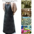 thumbnail image 4 of Waterproof Rubber Apron, 45° Acid & Oil Resistant Stain Protection Work Apron Ideal for Dishwashing Work:,JU, 4 of 5