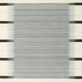 thumbnail image 1 of Ahgly Company Machine Washable Indoor Square Contemporary Dark White Beige Area Rugs, 6' Square, 1 of 7