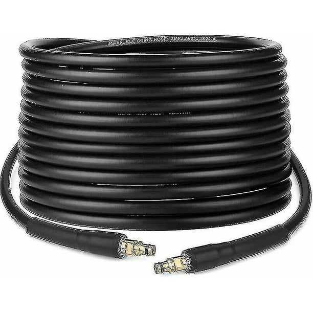 Manguera de repuesto para hidrolavadora de 10 m para Karcher K Series K2, K3, K4, K5, K7, conector rápido tipo clic (10)