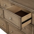 thumbnail image 5 of Alpine Furniture Potter 7 Drawer Dresser with Optional Mirror, 5 of 7