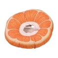 thumbnail image 2 of Dog Donut Collar After Surgery Cat Cone Collar Soft Adjustable Inflatable Dog Cone Alternative Pet Recovery Neck Guard for Small Puppy Small Kitten Orange, 1 Pack, 2 of 7