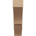 thumbnail image 2 of 4"W x 16"D x 16"H Thin Asheboro Rough Cedar Woodgrain TimberThane Corbel, Primed Tan, 2 of 6