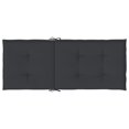 thumbnail image 6 of vidaXL Chair Cushion Water Repellent Garden High Back Chair Cushion Pad Fabric, 6 of 8
