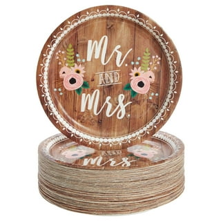 Wedding Paper Plates