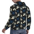 thumbnail image 3 of KLL Octopus 1 Print Mens Hoodie Long Sleeve Casual Pullover Hooded Sweatshirt Fashion Drawstring Hoodies with Pocket-XX-Large, 3 of 6