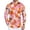 Pink, variant on Men's Hawaiian Casual Printed Long Sleeve Button Up Shirt, Tropical Vacation Beach Wear, Lightweight Comfortable Shirt for Summer Outdoor Parties, Relaxed Fit,Dark Blue,2XL