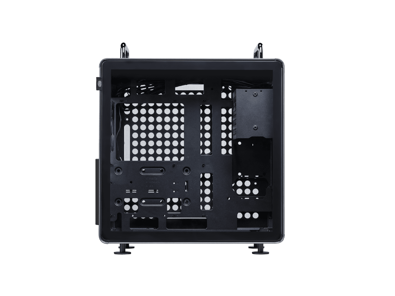 Cooler Master QUBE 540 High-Airflow ATX Mid-Tower Case, 415mm GPU Clearance Max, Designed Ready RTX 5090|RX 9070 XT, Tempered Glass, Modular & Customizable Design, Reversible I/O Panel - Stardust Iro