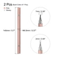 thumbnail image 2 of 2uds Bolígrafo Pluma con Óptico Lápiz Punta 2 en 1 Tinta Pluma Óptica Punta Lápices para Táctil Pantallas Universal Capacitiva Lápiz Tableta Plumas, Plata Rosa, 2 of 7