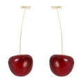 thumbnail image 2 of KAKOWELY Boucles d'Oreilles au Design de Cerises avec Gouttes d'Oreilles Rouges pour Toute Occasion合金材 Whether Whether Whether Rongfmy,2.17"X0.79"X0.39 Pouces, 2 of 4