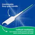 thumbnail image 3 of VINSULLA Dental Floss Picks for Teeth Cleaning, Easy to Use Disposable Interdental Brushes with Convenient Carry Case, (Green, 300 Count), 3 of 7