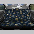 thumbnail image 3 of Uourmeti Golden Celestial, Non-Slip Replacement Car Seat Protectors Set of 2, Waterproof All Weather Car Back Seat Cover for Auto Car Interior, 3 of 7