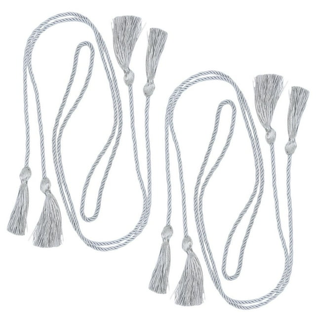 CNKOO 4PCS Double-ended Braided Tassels Graduation Season Honor Decorative Tassels Graduation Honors Rope Double Head Tassels Fringe DIY Handmade Braided Tassels green