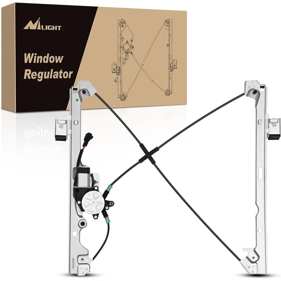 Nilight Power Window Regulator Front Driver Side with Motor Compatible with Chevrolet Silverado 1500 2007-2013 Tahoe GMC Yukon Sierra 1500 2007 2008 2009 2010 2012 2013