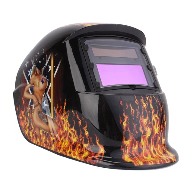 Cubierta de soldadura Ticfox Oscurecimiento automático solar Casco de atenuación solar