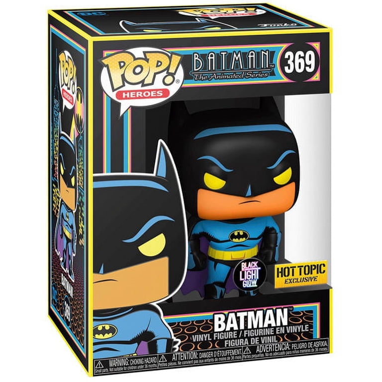 Funko Pop! Batman Blacklight #369 - Édition Spéciale DC Heroes - Neuf Dans Sa Boîte (BNIB) - Figurine Vinyl