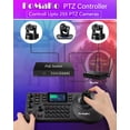 thumbnail image 2 of Controlador PTZ FomaKo KC608 Pro con vista previa de 3 pantallas LCD, 2 of 8