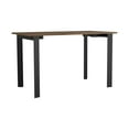 thumbnail image 5 of Cabo Writing Desk, Modern Industrial Design with Spacious Work 47.2" x 25.2" Mahogany, 5 of 7