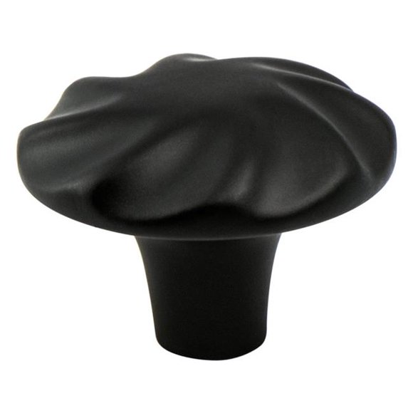 Berenson 3052-155-P 1.312 in. dia. Rhapsody Knob with Satin Black