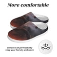 thumbnail image 6 of KLL Fire Sky Dragon Pattern Adult Unisex Cozy Slippers,Fuzzy Slip-on Slippers TPR Sole Slippers Comfort Plush Home Footwear for Indoor & Outdoor-35/36, 6 of 7