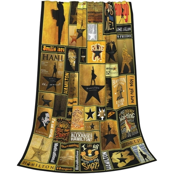 Musical Blanket Musical Throw Blanket Warm Ultra Soft Flannel Blanket Living Room Bedroom Sofa Decoration 50"X40"